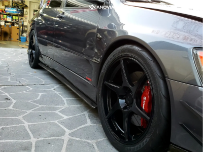 1 2006 Lancer Mitsubishi Evolution Mr Bc Racing Coilovers Anovia Titan Black