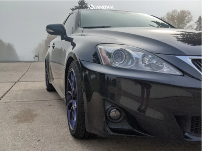 1 2011 Is250 Lexus Base Hr Lowering Springs Anovia Night Blue