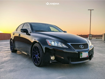 1 2011 Is250 Lexus Base Hr Lowering Springs Anovia Night Blue