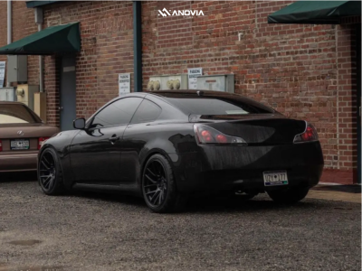 1 2009 G37 Infiniti X Truhart Coilovers Anovia Elder Black