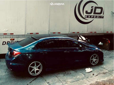 1 2015 Civic Honda Lx Godspeed Project Lowering Springs Anovia Titan Silver