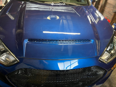 1 2015 Genesis Coupe Hyundai 38 R Spec Stock Stock Anovia Titan Raven Black