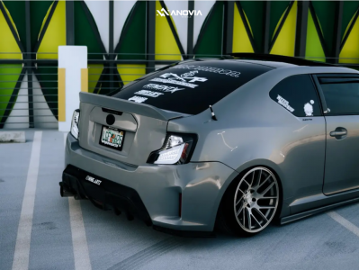 1 2014 Tc Scion Base Air Lift Performance Air Suspension Anovia Elder Brushed Apollo Silver