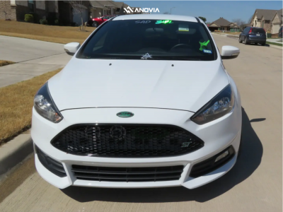 1 2018 Focus Ford St Eibach Lowering Springs Anovia Kinetic Raven Black