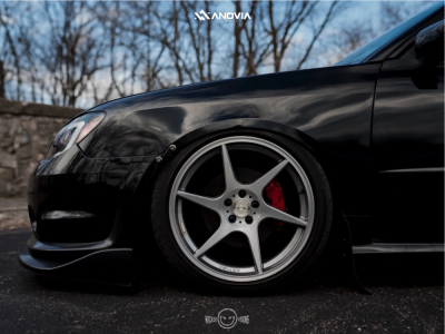 1 2006 Impreza Subaru Wrx Air Lift Performance Air Suspension Anovia Titan Brushed Apollo Silver