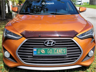 1 2016 Veloster Hyundai Turbo Ksport Coilovers Anovia Titan Brushed Apollo Silver