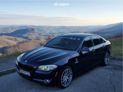 2013 BMW 535i xDrive - 19x9.5 35mm - Anovia Elder - Stock Suspension - 245/40R19