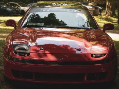 1 1993 3000gt Mitsubishi Sl Tein Lowering Springs Anovia Elder Brushed Apollo Silver