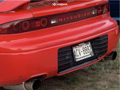 1 1993 3000gt Mitsubishi Sl Tein Lowering Springs Anovia Elder Brushed Apollo Silver