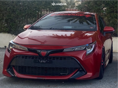 1 2019 Corolla Toyota Se Bc Racing Coilovers Anovia Elder Raven Black