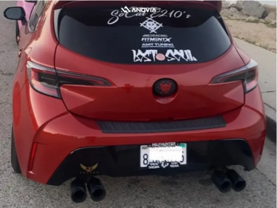 1 2019 Corolla Toyota Se Bc Racing Coilovers Anovia Elder Raven Black