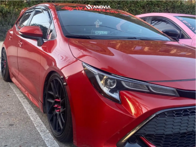 1 2019 Corolla Toyota Se Bc Racing Coilovers Anovia Elder Raven Black