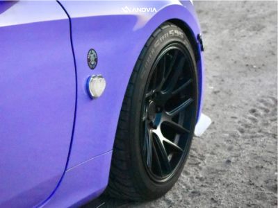 1 2013 Genesis Coupe Hyundai 20t Eibach Lowering Springs Anovia Elder Raven Black