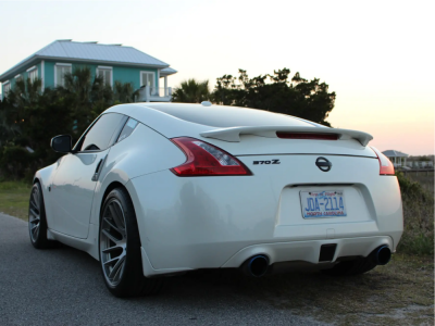 1 2012 370z Nissan Touring Stock Stock Anovia Elder Brushed Apollo Silver