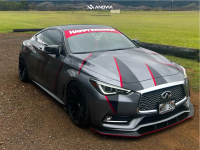 1 2017 Q60 Infiniti Premium Ark Performance Lowering Springs Anovia Elder Raven Black