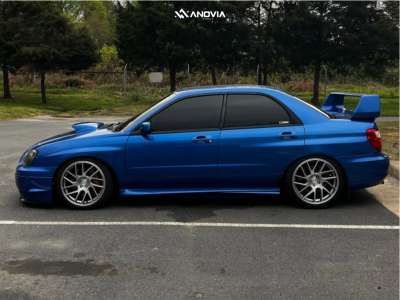 1 2004 Impreza Subaru Wrx Sti Tein Coilovers Anovia Elder Brushed Apollo Silver