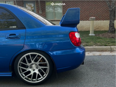 1 2004 Impreza Subaru Wrx Sti Tein Coilovers Anovia Elder Brushed Apollo Silver