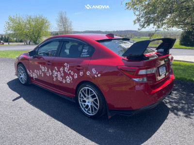 1 2020 Impreza Subaru Sport Stock Stock Anovia Elder Brushed Apollo Silver