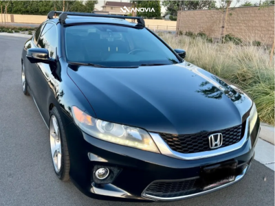 1 2014 Accord Honda Ex L Fortune Auto Coilovers Anovia Titan Silver