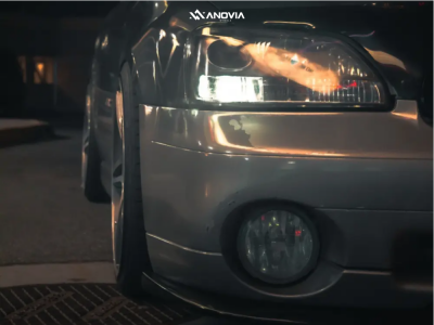 1 2001 Outback Subaru Ll Bean D2 Racing Air Suspension Anovia Carrier Brushed Apollo Silver