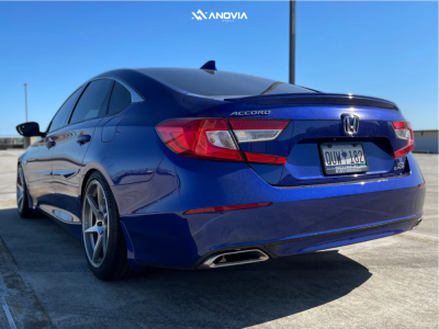 1 2019 Accord Honda Sport Bc Racing Coilovers Anovia Titan Brushed Apollo Silver