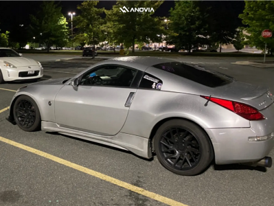 1 2006 350z Nissan Touring Unknown Coilovers Anovia Elder Raven Black