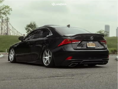 1 2017 Is300 Lexus F Sport Air Lift Performance Air Suspension Anovia Titan Silver