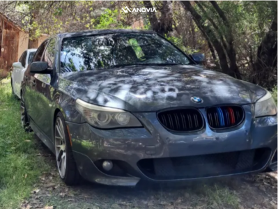 1 2008 550i Bmw Base Stock Stock Anovia Elder Brushed Apollo Silver