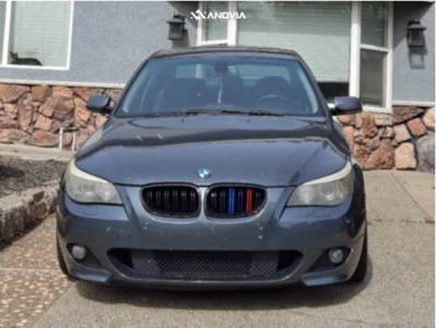 1 2008 550i Bmw Base Stock Stock Anovia Elder Brushed Apollo Silver