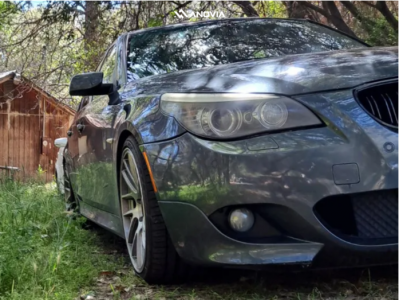 1 2008 550i Bmw Base Stock Stock Anovia Elder Brushed Apollo Silver