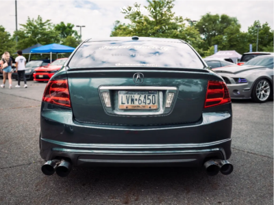 1 2004 Tl Acura Base Tein Coilovers Anovia Titan Brushed Apollo Silver