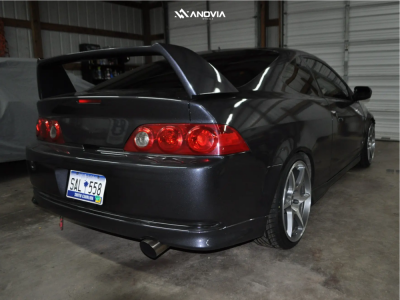 1 2005 Rsx Acura Type S Tein Coilovers Anovia Titan Brushed Apollo Silver