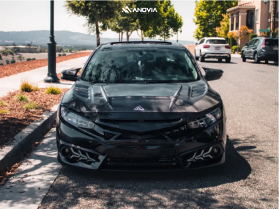 1 2016 Civic Honda Ex L Air Lift Performance Air Suspension Anovia Elder Brushed Apollo Silver