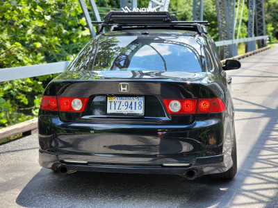 1 2005 Tsx Acura Base Function And Form Coilovers Anovia Elder Brushed Apollo Silver