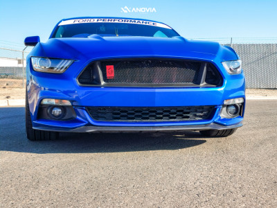 1 2017 Mustang Ford Ecoboost Roush Yates Lowering Springs Anovia Titan Brushed Apollo Silver