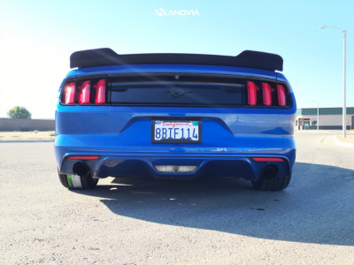 1 2017 Mustang Ford Ecoboost Roush Yates Lowering Springs Anovia Titan Brushed Apollo Silver