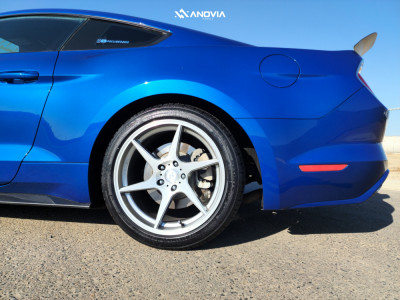 1 2017 Mustang Ford Ecoboost Roush Yates Lowering Springs Anovia Titan Brushed Apollo Silver