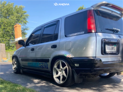 1 2001 Cr V Honda Ex Function And Form Coilovers Anovia Titan Brushed Apollo Silver
