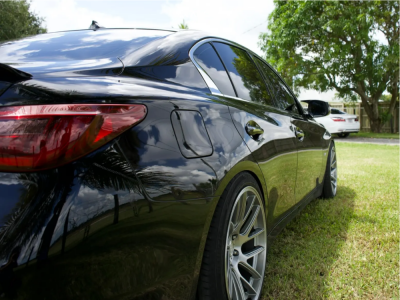 1 2019 Q50 Infiniti Luxe Rs R Lowering Springs Anovia Elder Brushed Apollo Silver