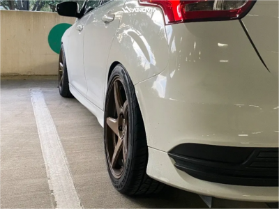 1 2017 Focus Ford St Raceland Coilovers Anovia Kinetic Rodin Bronze