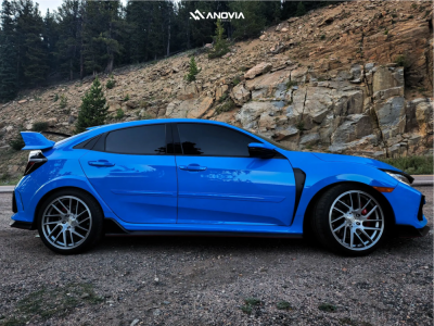 1 2021 Civic Honda Type R Stock Stock Anovia Elder Brushed Apollo Silver