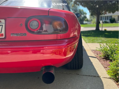 1 1990 Miata Mazda Base Raceland Coilovers Anovia Kano Gunmetal Grey