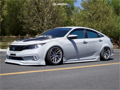 1 2019 Civic Honda Lx Truhart Air Suspension Anovia Elder Brushed Apollo Silver