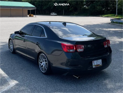 1 2015 Malibu Chevrolet Lt Godspeed Coilovers Anovia Elder Brushed Apollo Silver