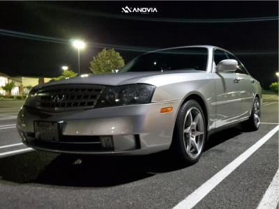 1 2003 M45 Infiniti Base Stock Stock Anovia Titan Brushed Apollo Silver