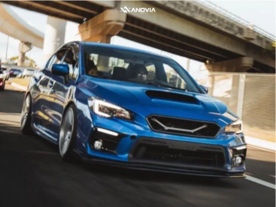 1 2018 Wrx Subaru Limited Factionfab Coilovers Anovia Elder Brushed Apollo Silver