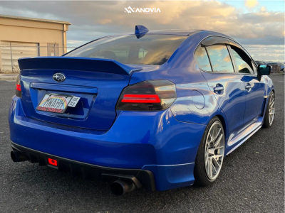 1 2018 Wrx Subaru Limited Factionfab Coilovers Anovia Elder Brushed Apollo Silver