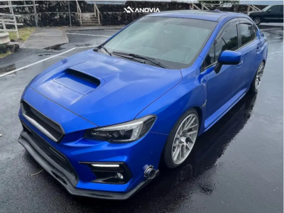 1 2018 Wrx Subaru Limited Factionfab Coilovers Anovia Elder Brushed Apollo Silver