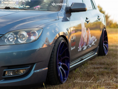 1 2008 3 Mazda S Silvers Coilovers Anovia Night Picasa Blue