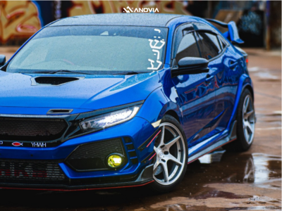 1 2017 Civic Honda Type R Stock Stock Anovia Titan Brushed Apollo Silver